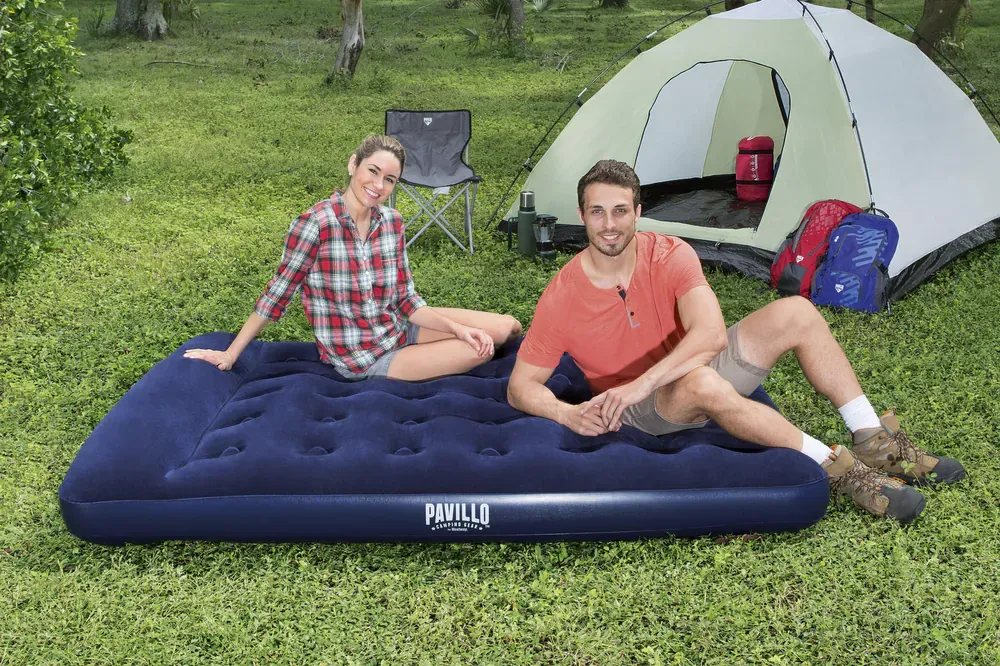 bestway 67225 madrac na napuhavanje 191x137cm s pumpom - slika 6