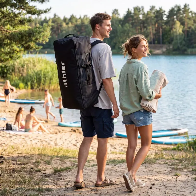 sup daska zander 350 zelena - slika 7
