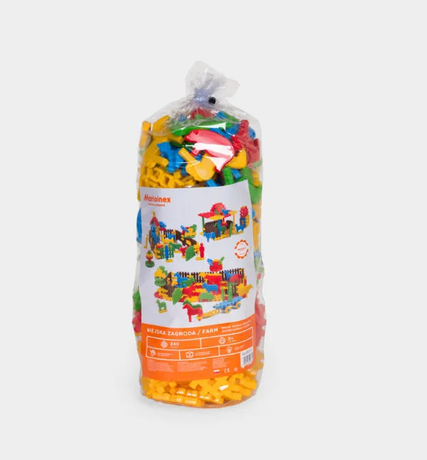 marioinex set waffle kockice farma 240kom. - slika 3