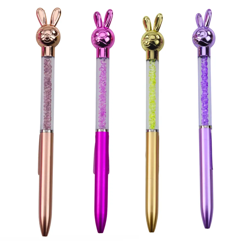 rabbit kemijska olovka dijamanti plavi uložak 0,7 mm mix - slika 3
