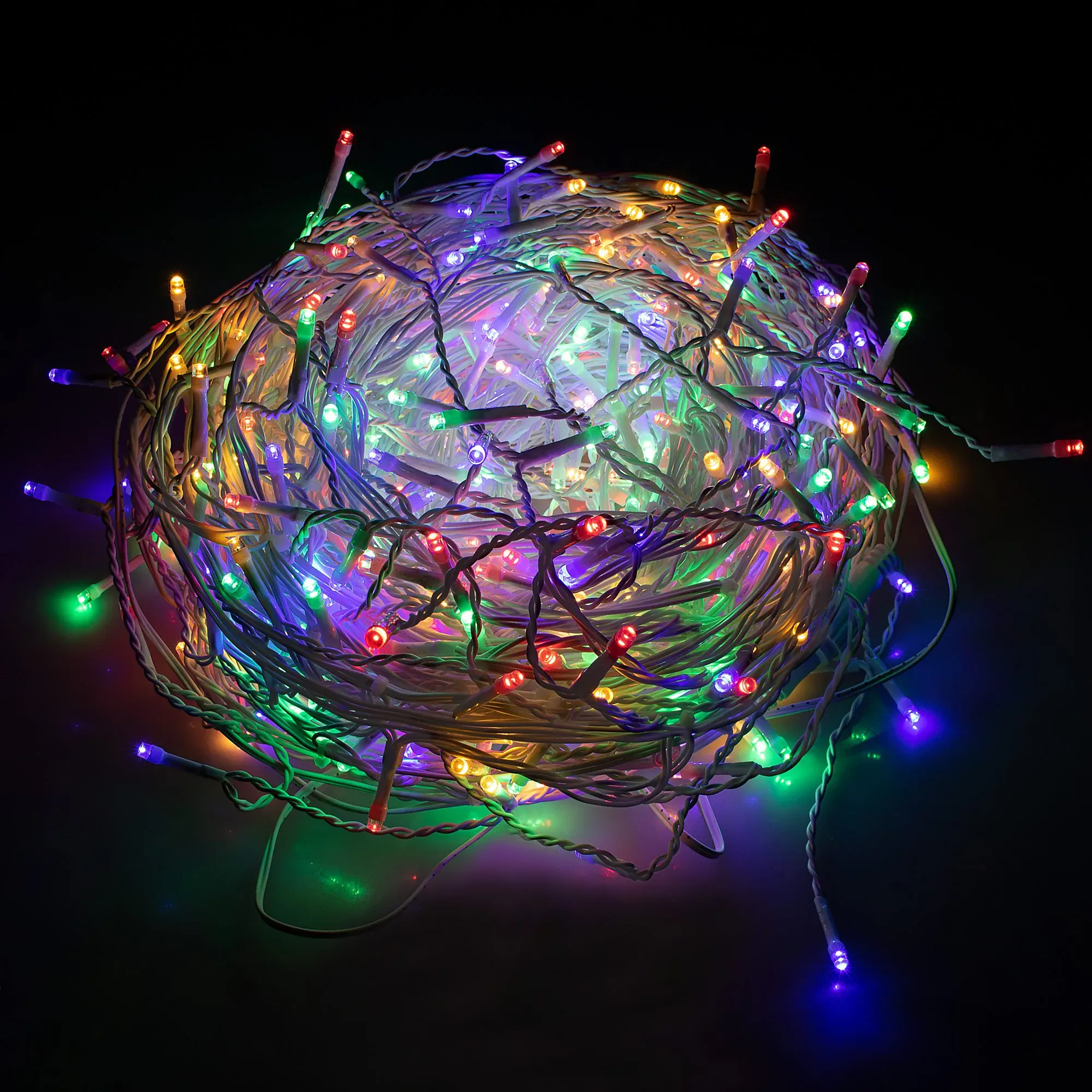 svjetlosna zavjesa u obliku ledenih siga s 500 led lampica - slika 3