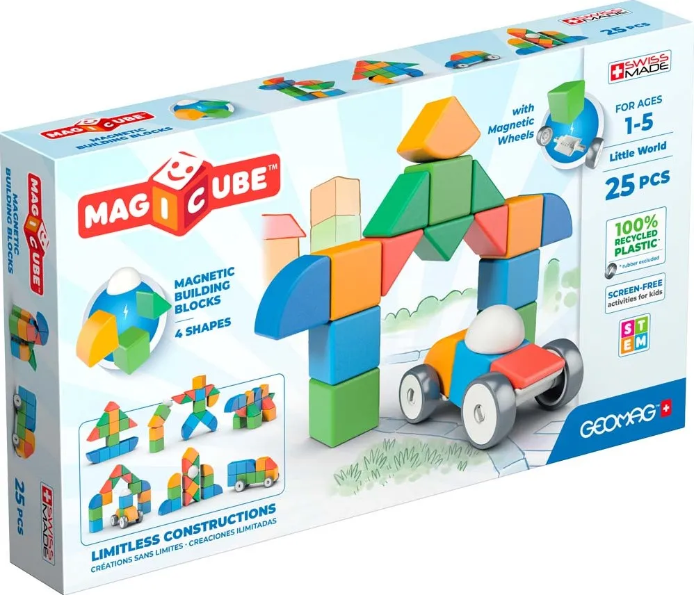 Geomag Magicube Mali svijet, 25 kom - Pribislavec