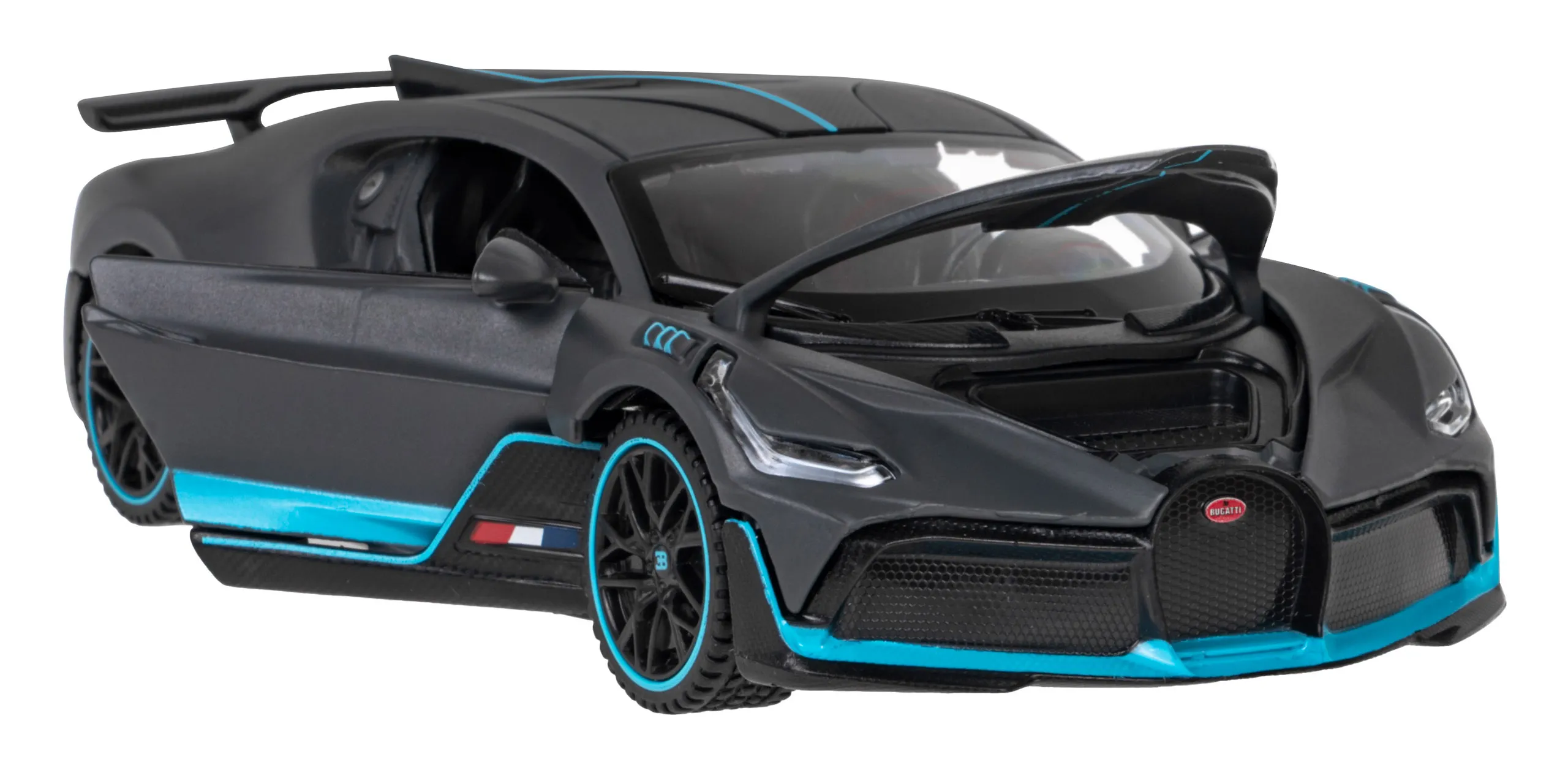 rastar metalni bugatti divo 1:32 crni - slika 6
