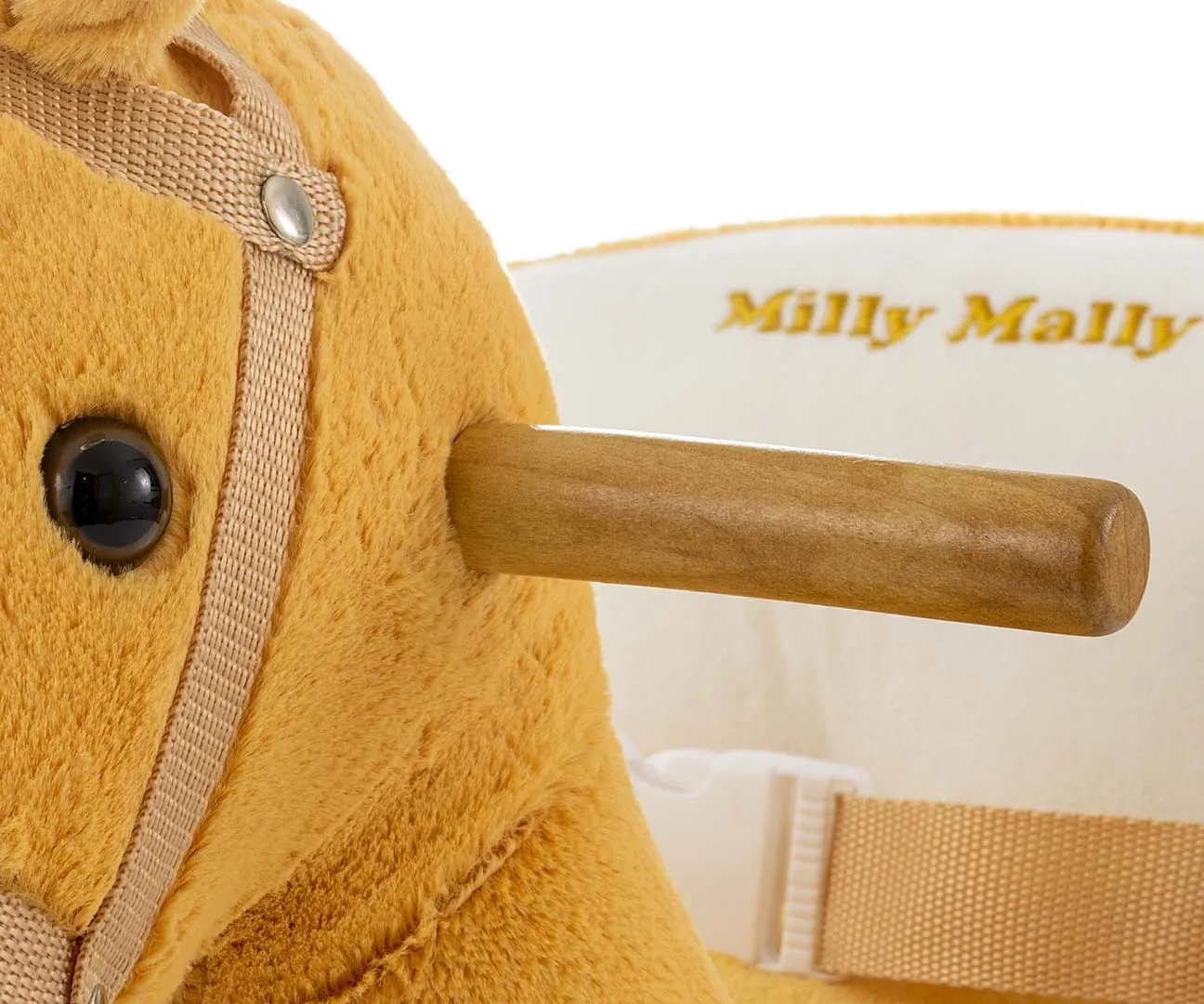 milly mally konjić za ljuljanje s naslonom polly - slika 4