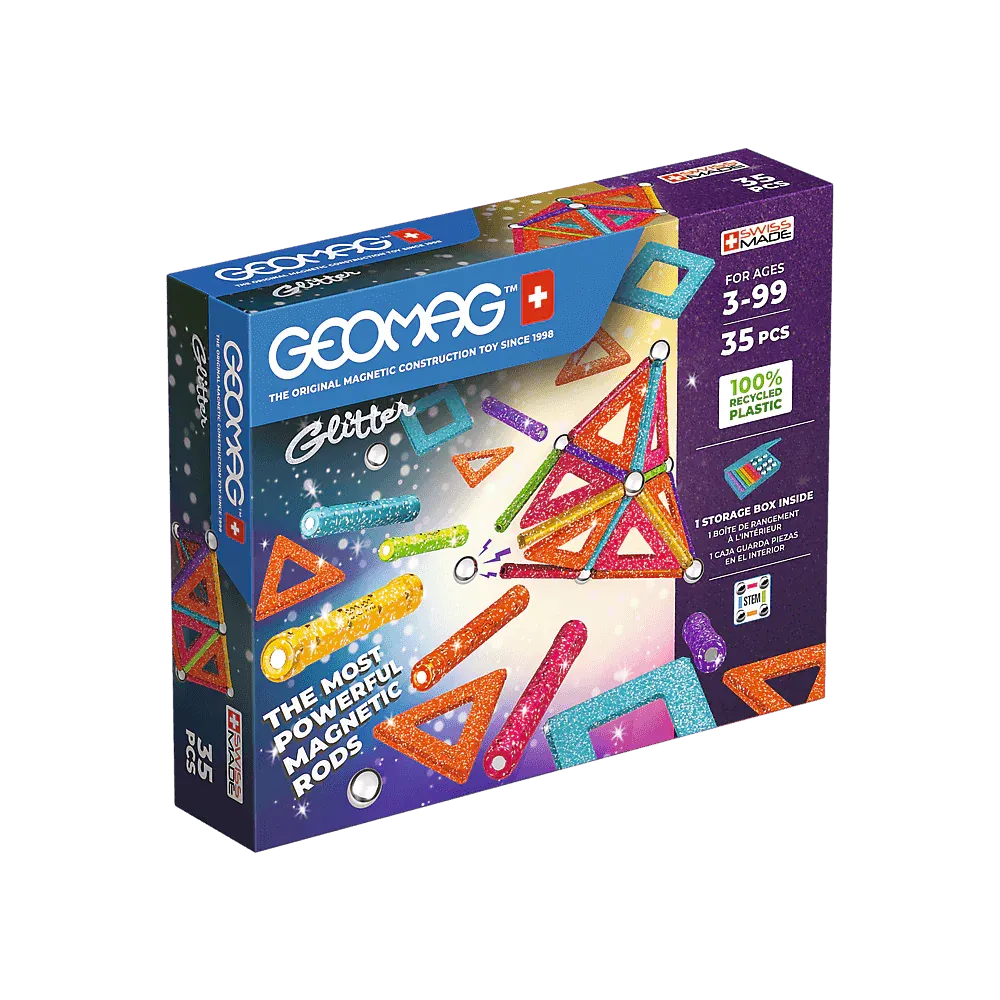 geomag svjetlucave ploče, 35 kom - slika 2
