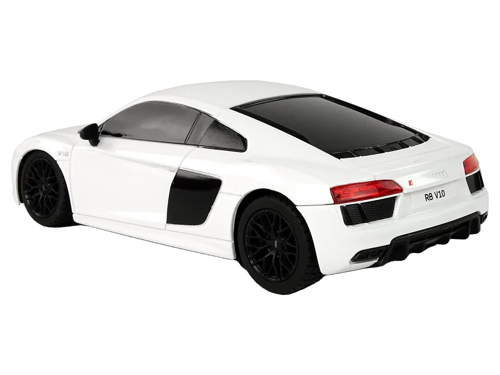 rastar audi r8 na daljinsko upravljanje 1:24 bijeli - slika 4