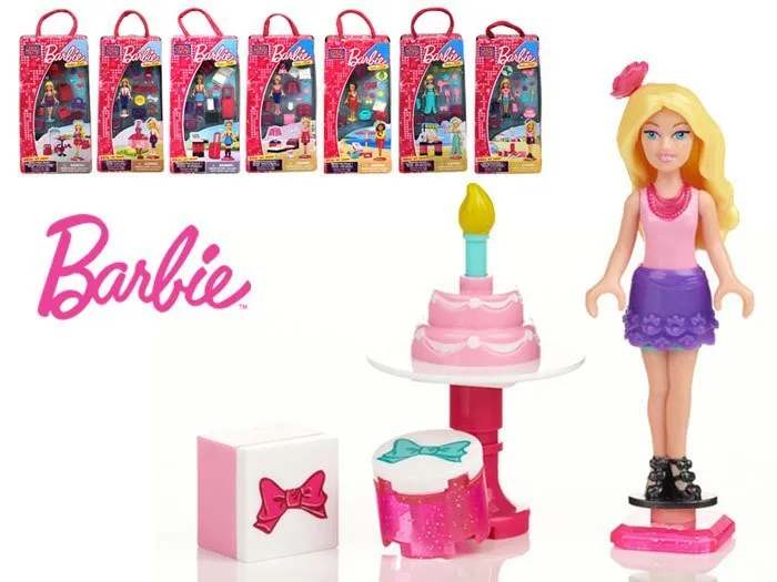 mega bloks barbie lutka 1kom. - slika 3