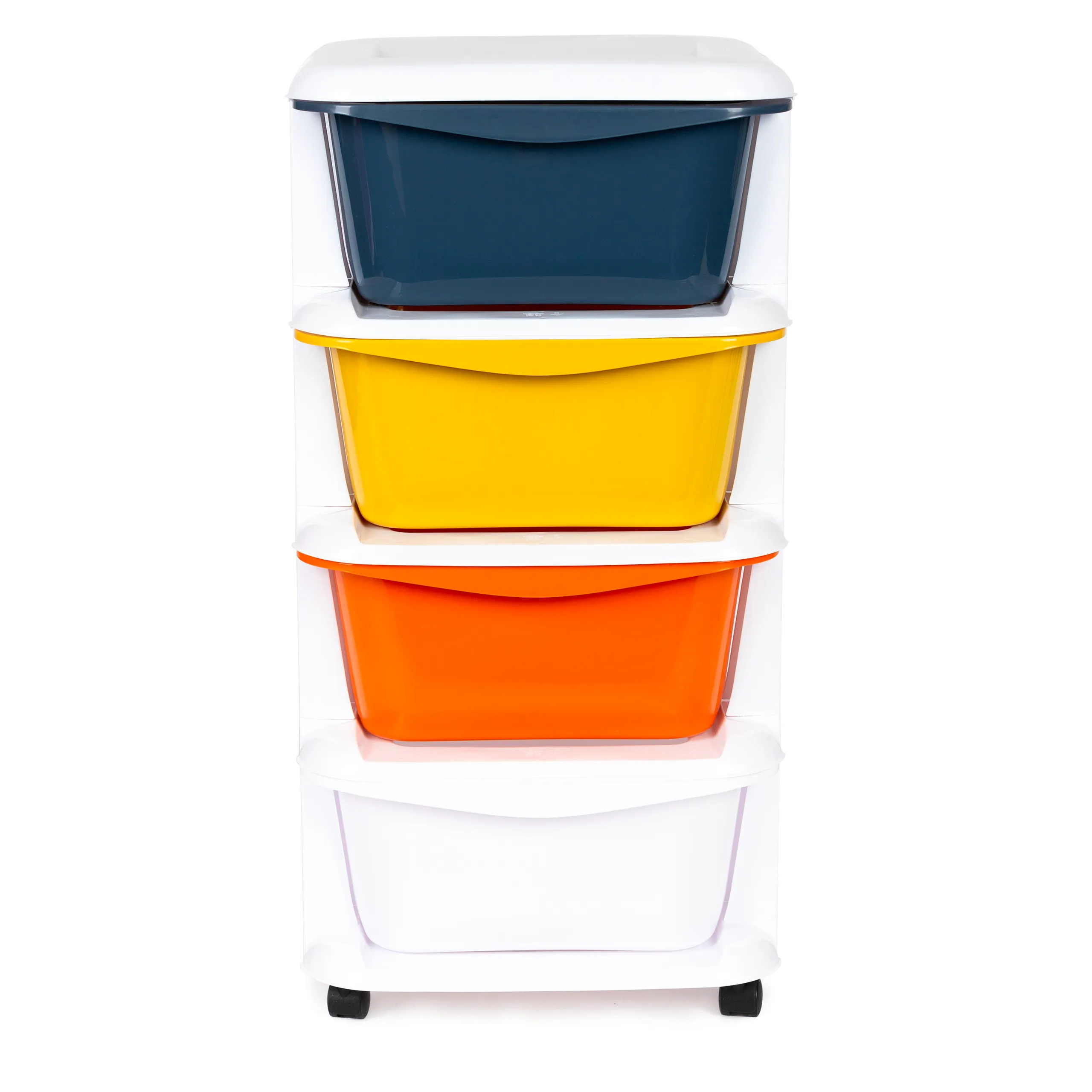 modernhome ormarić na kotačima 4 ladice 74 x 35,5cm - slika 6
