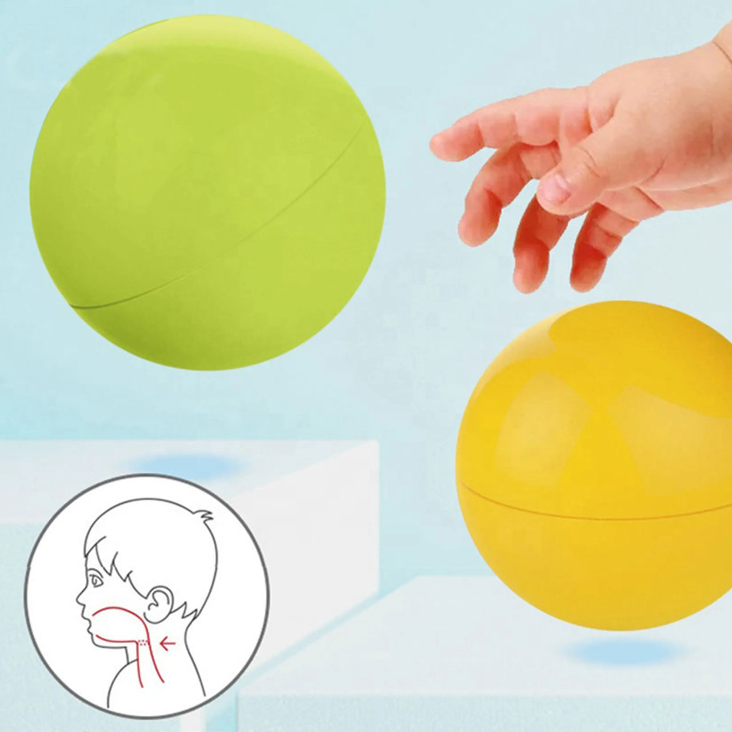 woopie baby set staza za lopte + 3 lopte - slika 4
