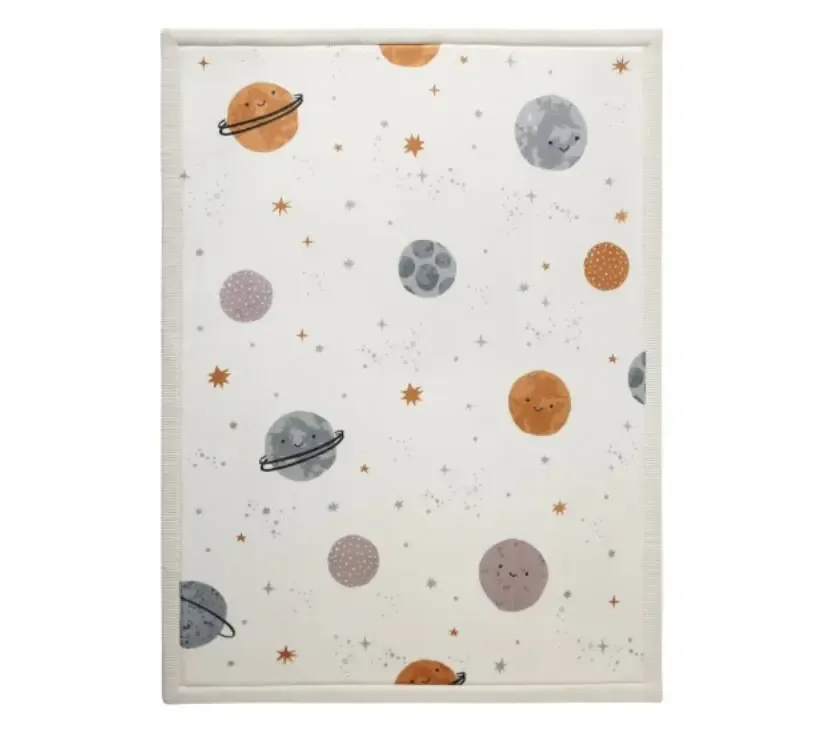 hakuna mekani tepih za djecu oblak 200 x 150 cm planeti - slika 2