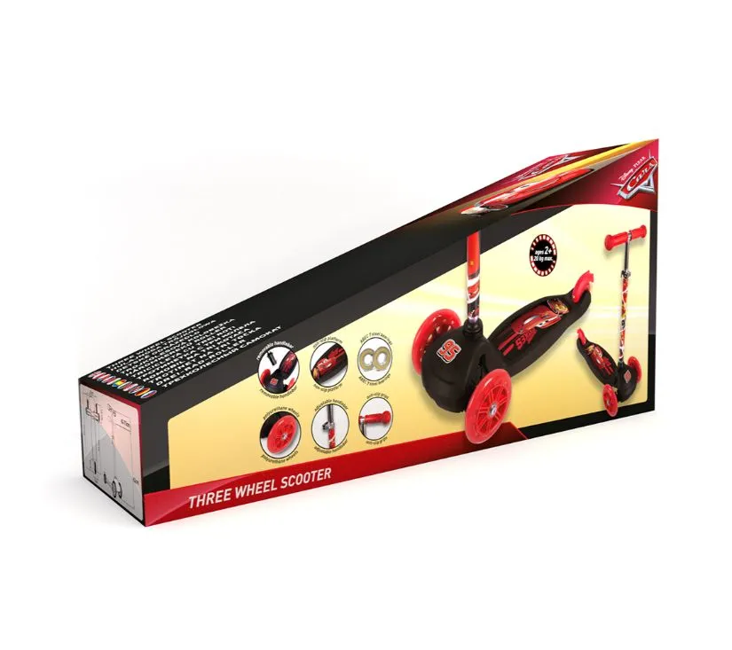 seven dječji romobil na 3 kotača cars - slika 3