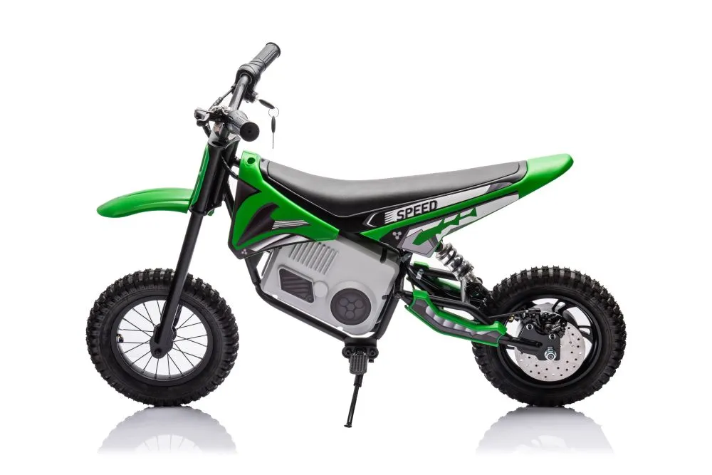 motocross motocikl za djecu na akumulator, zeleni - slika 4