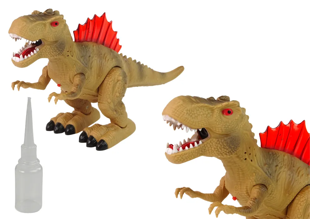 dinosaur koji pušta vatru, smeđa - slika 4