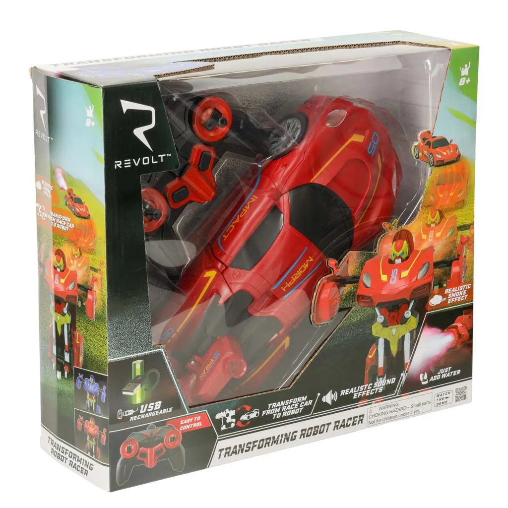 transformer robot trkaći auto revolt robot racer - slika 11