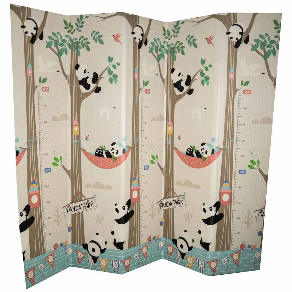 dvostrana pjenasta prostirka 179x198 panda/ulica - slika 8