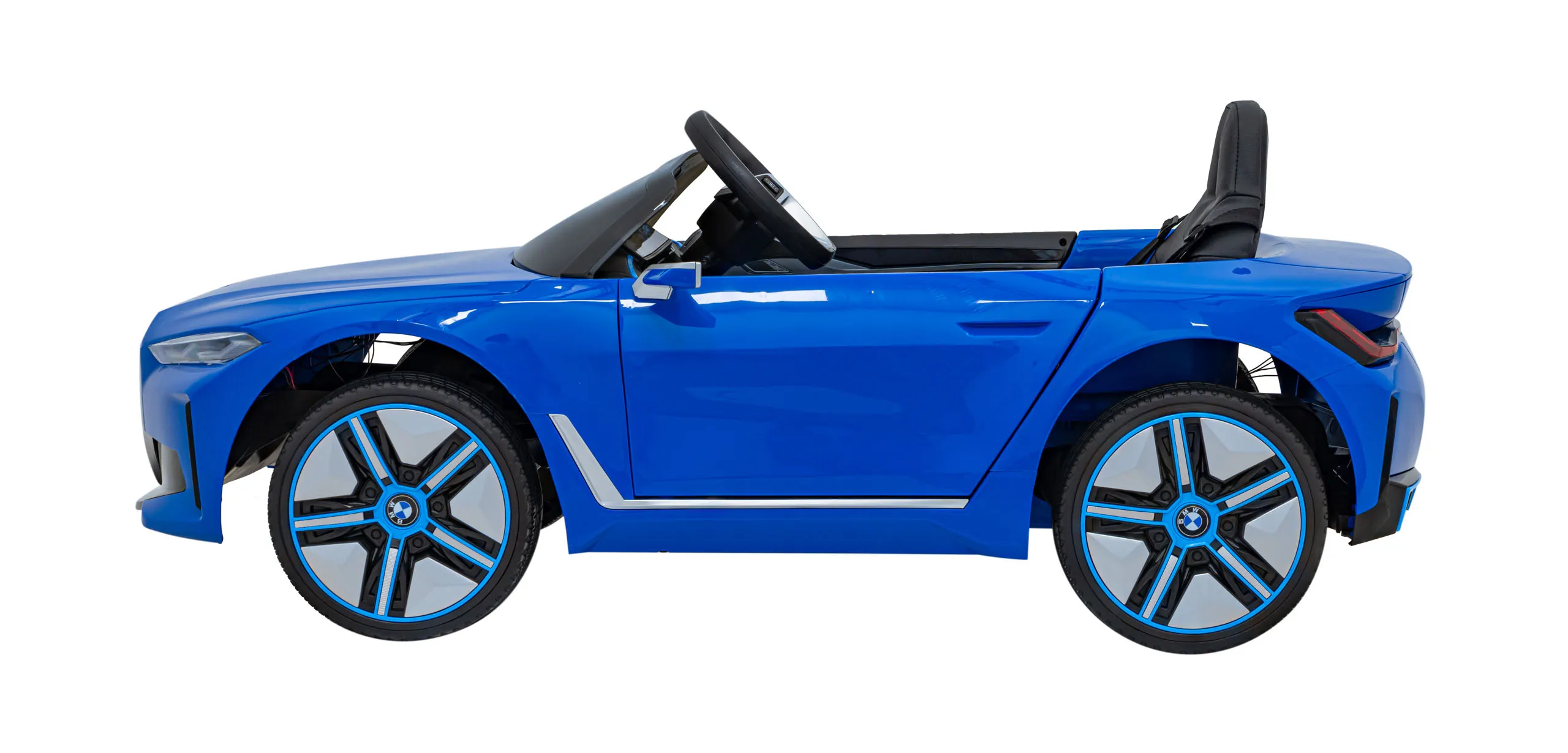 bmw i4, auto na akumulator, plavi - slika 5