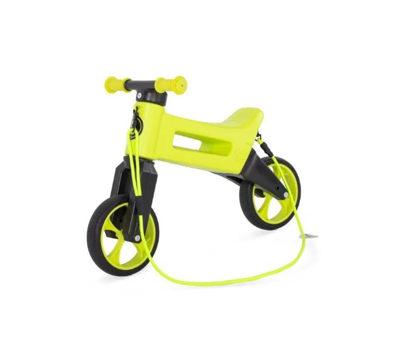 funny wheels tricikl super sport 2u1 neon zelena - slika 8