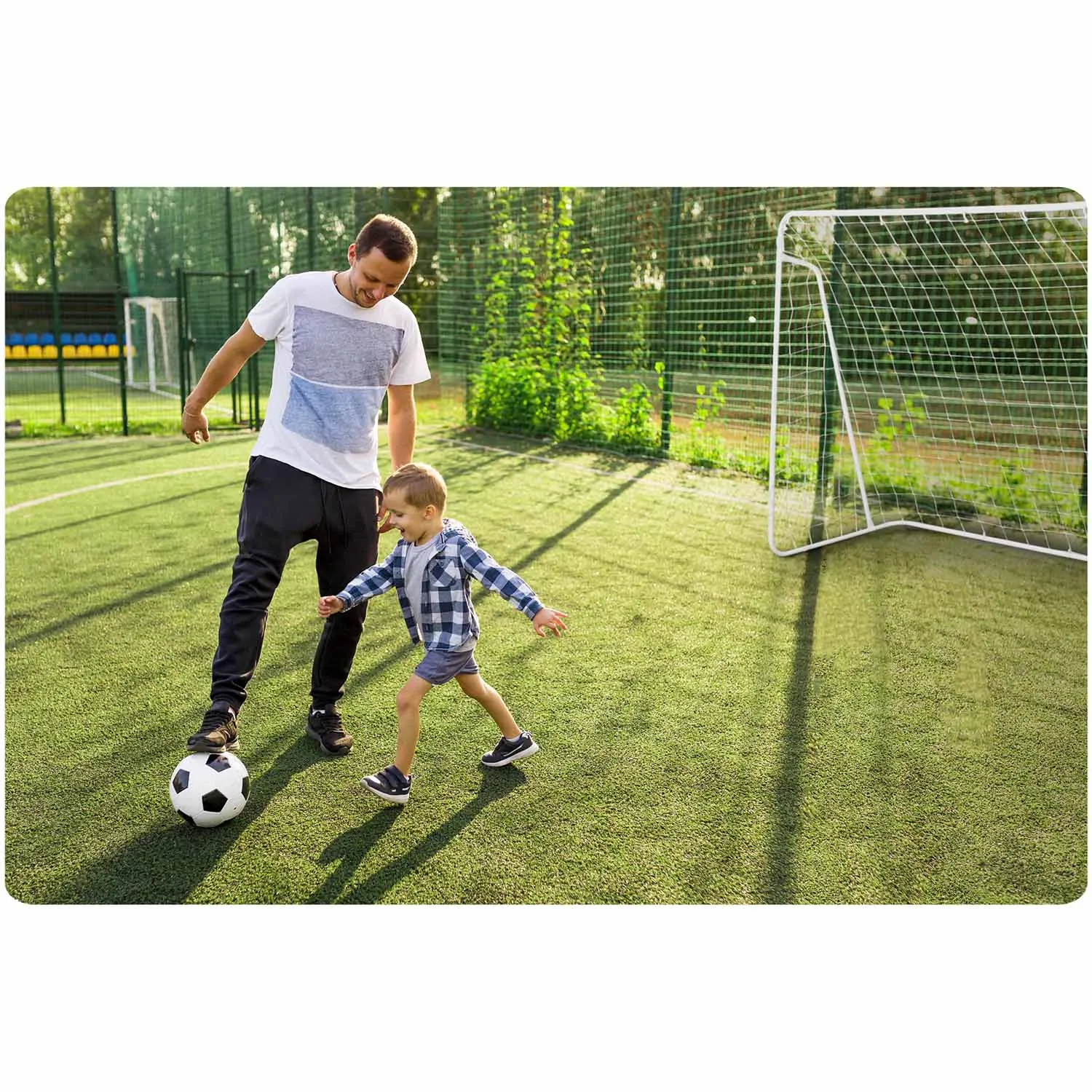 nogometni gol 300 x 200 x 90 cm ns-496 - slika 7