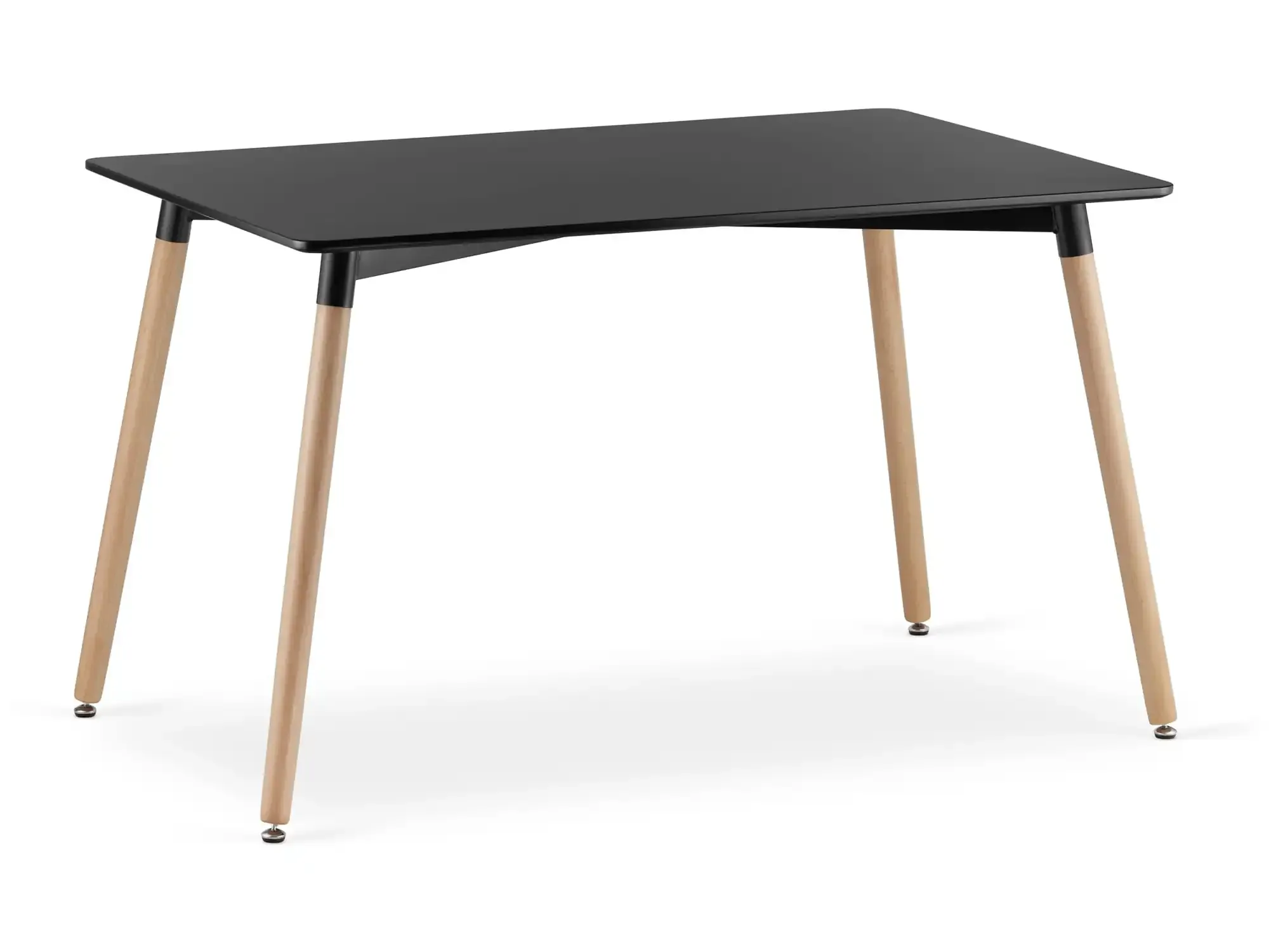 stol adria u crnoj boji – 120 × 80 cm - slika 2