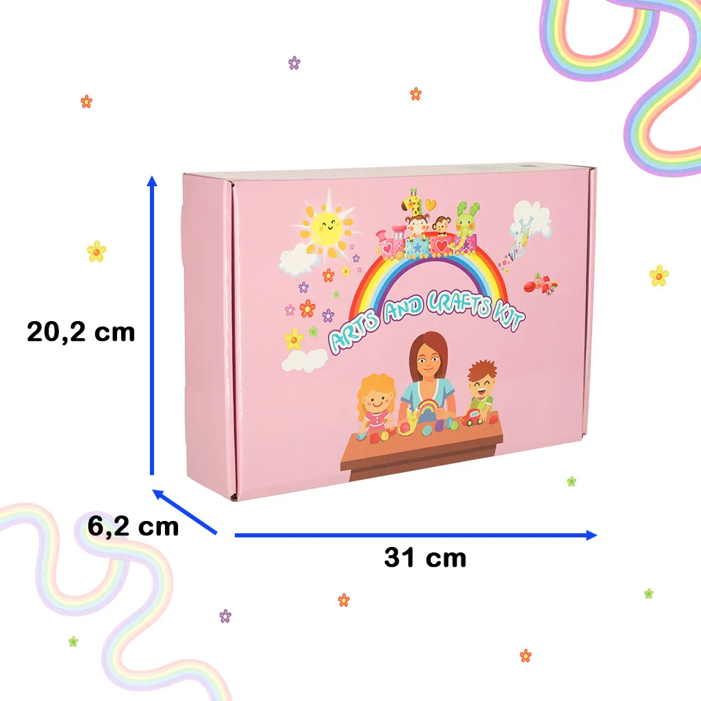 set za male kreativce 1200 elemenata - slika 3