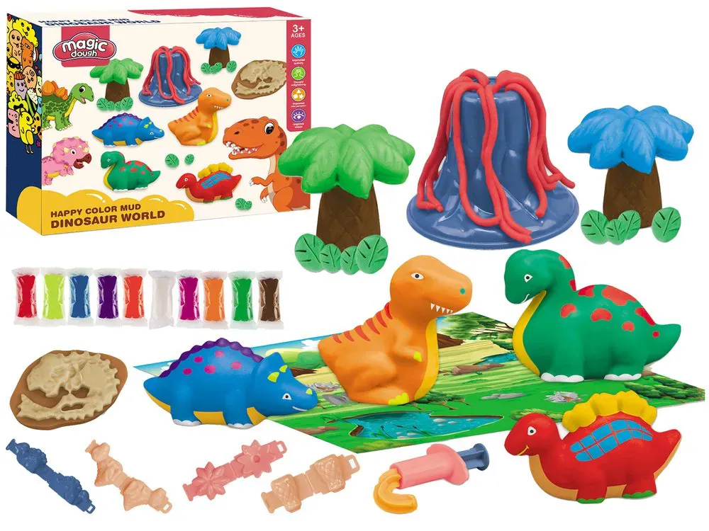 set kalupa za modeliranje plastelina dinosauri - slika 2