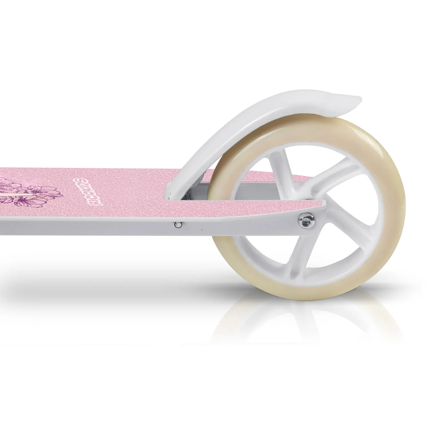 ricokids romobil za djecu kodi, pu kotači, rozi - slika 9