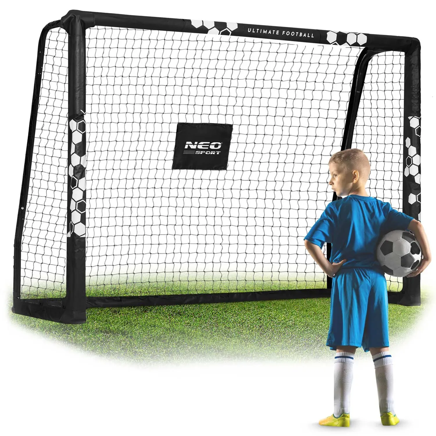 nogometni gol 180 x 120 x 60 cm ns-462 heksagon - slika 2