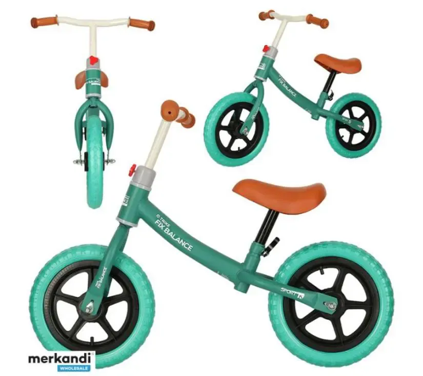 trike fix bicikl bez pedala tirkizni - slika 2
