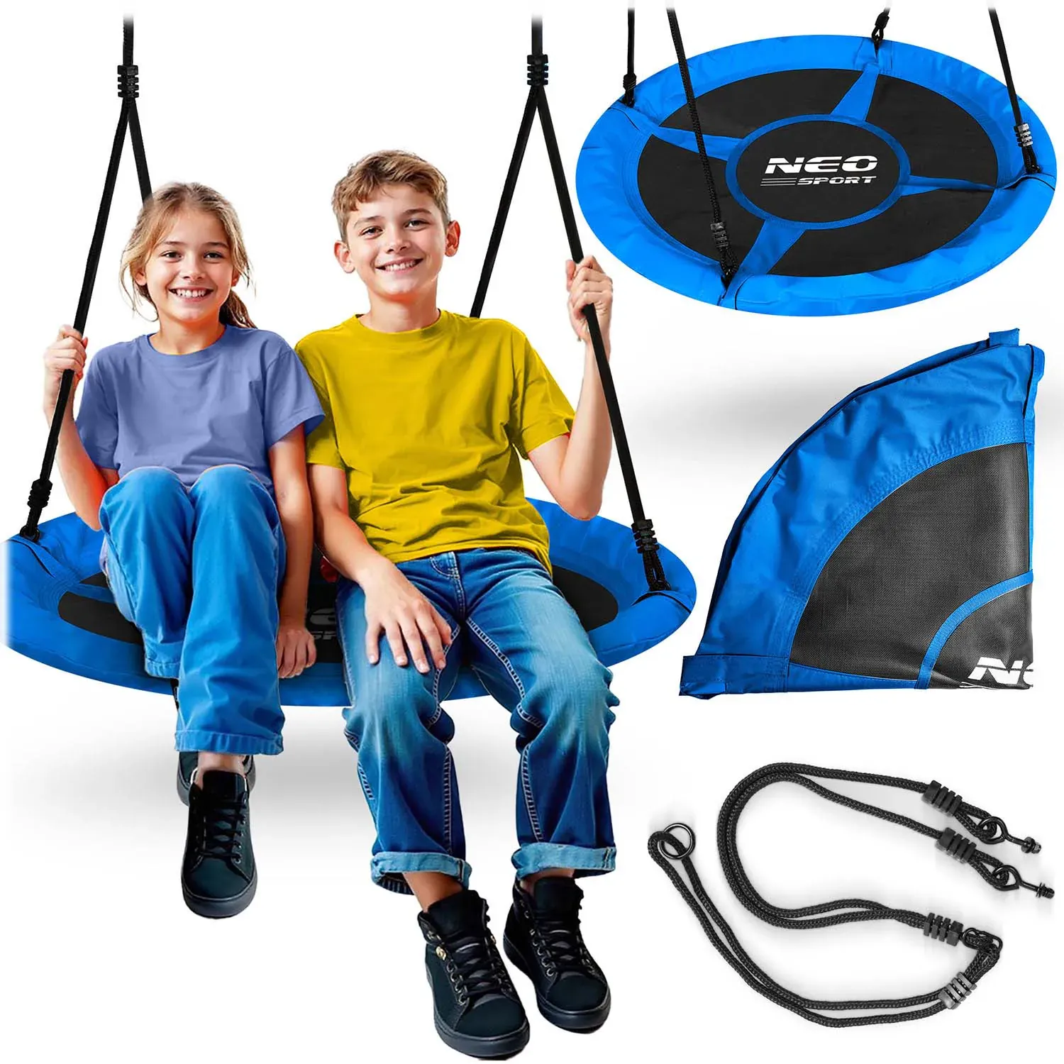 neo-sport swingo ljuljačka rodino gnijezdo, 100 cm - slika 2