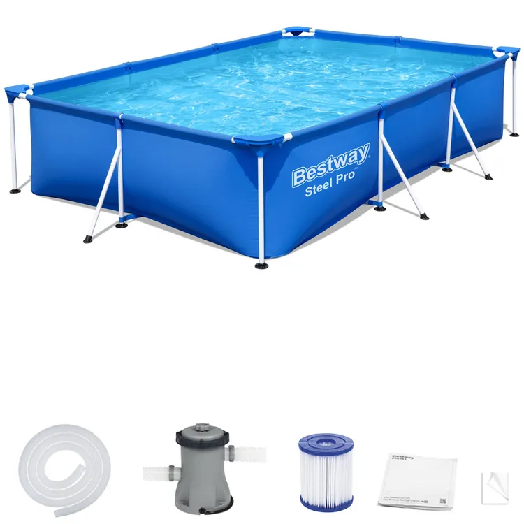 bestway bazen 56411 - 300x201x66cm - 3,300l - slika 3