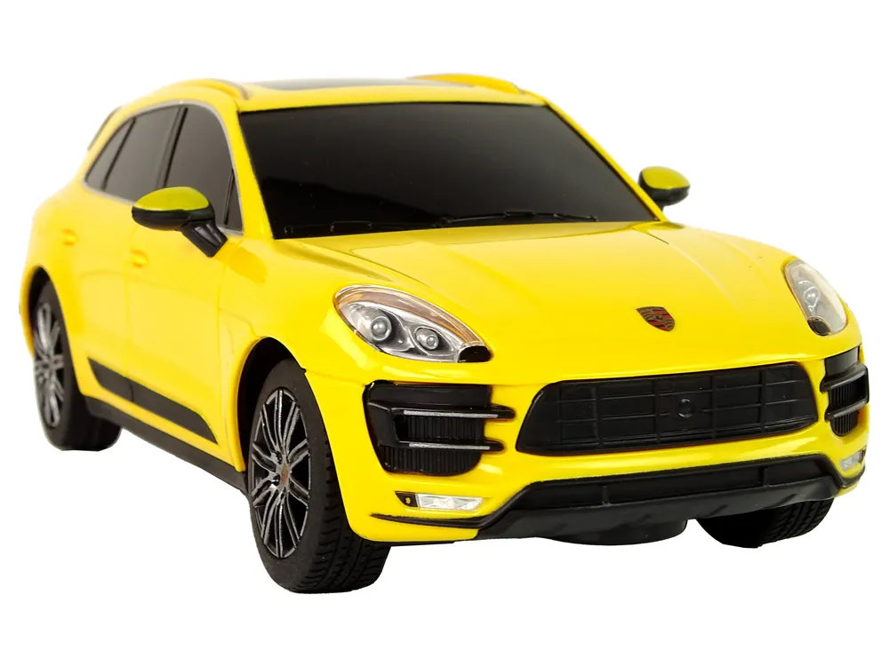 rastar porsche macan turbo 1:24 žuti - slika 5