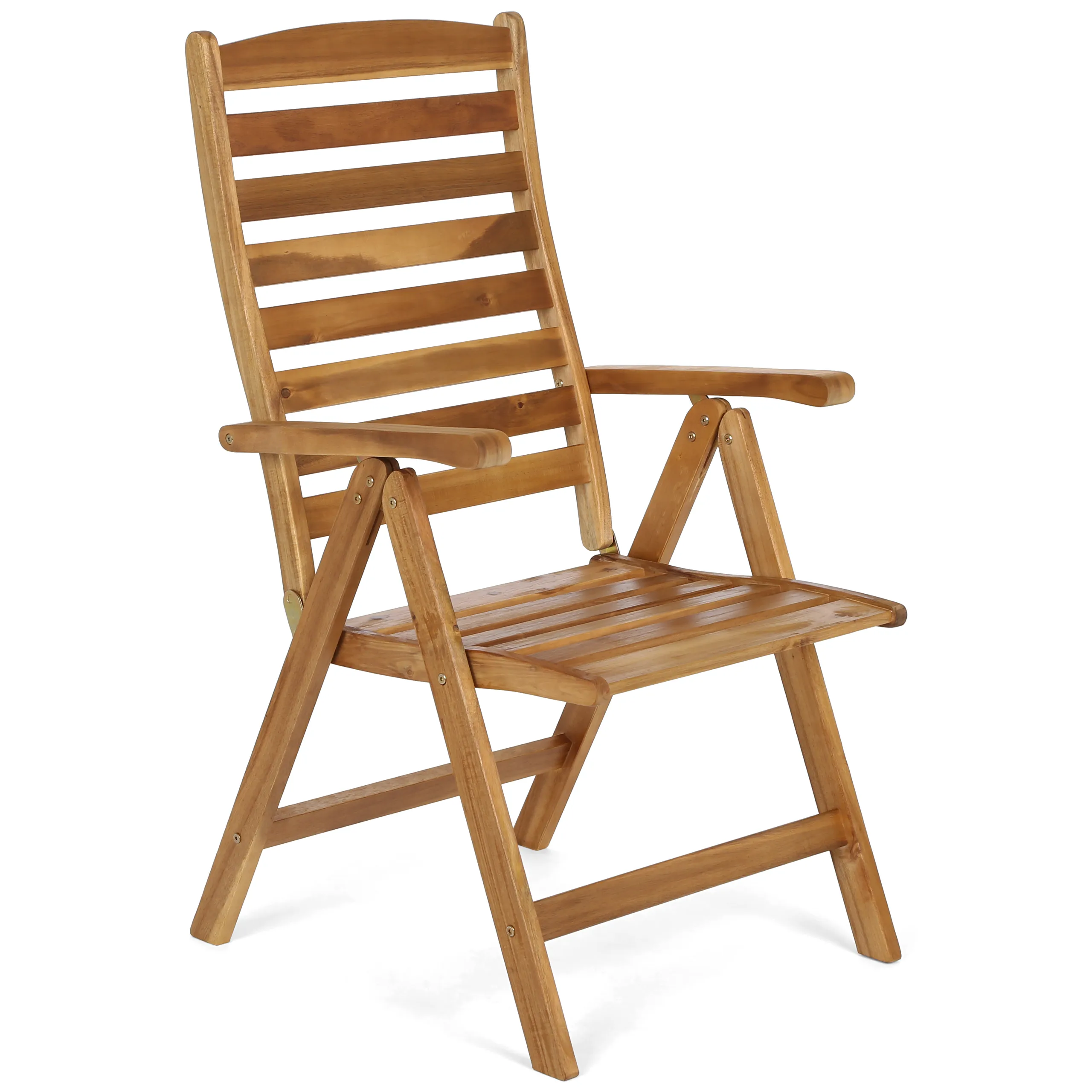 ovalni set namještaja acacia 165+50+50 cm 10+1 - slika 8