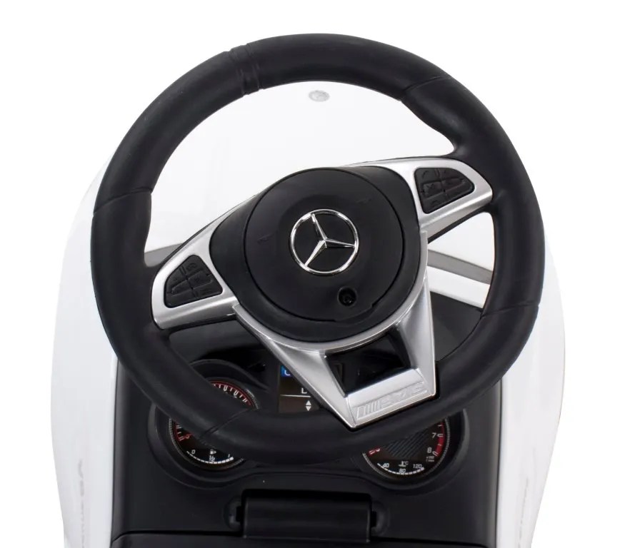 dječja guralica mercedes amg c63 coupe bijela - slika 10