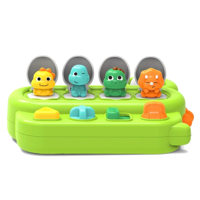 woopie baby obrazovna igračka pop-up dinosauri - slika 3