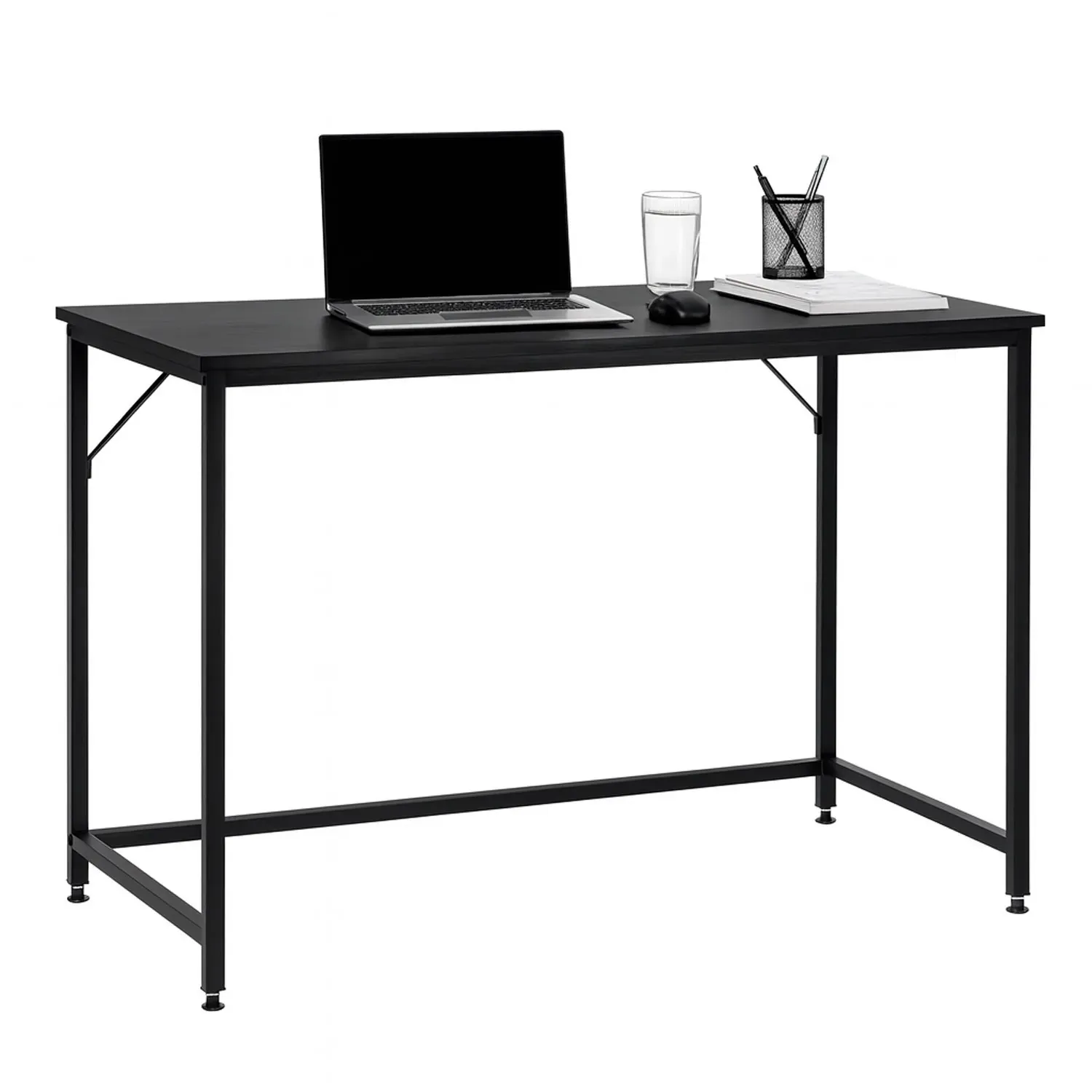 radni stol 100 x 50 x 76 cm, crni - slika 2