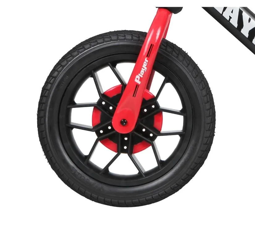 qplay dječji bicikl bez pedala player crveni - slika 6