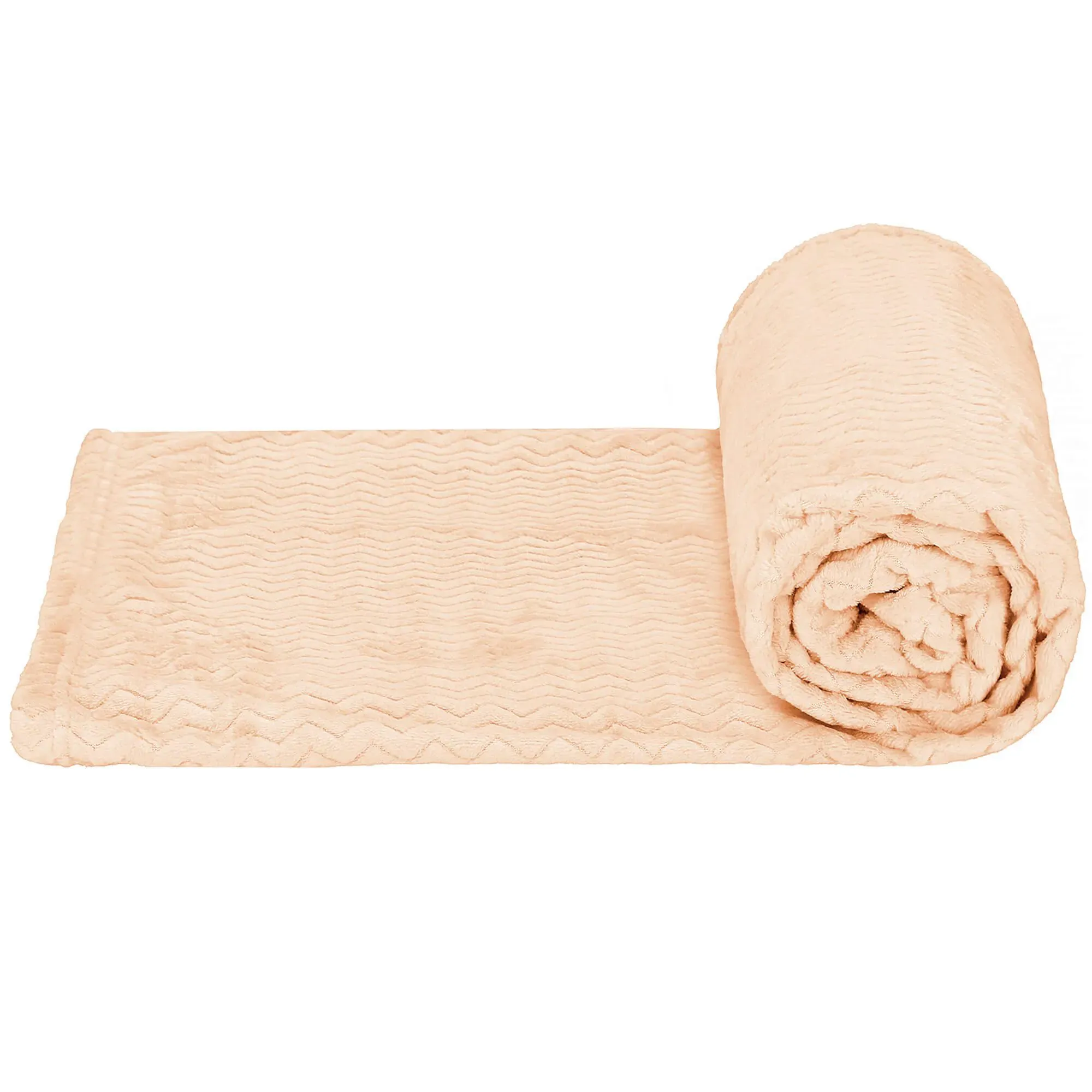 deka, boja breskve 70 x 160 cm - slika 1