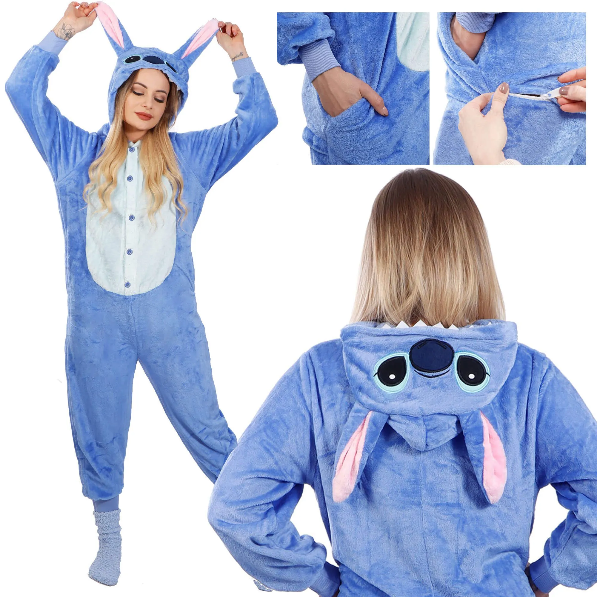 stitch pidžama l - slika 3