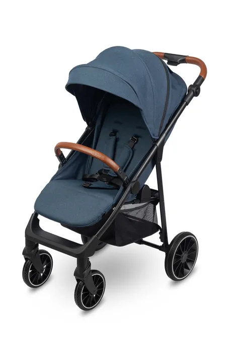 caretero dječja kolica elma - jeans plava - slika 3
