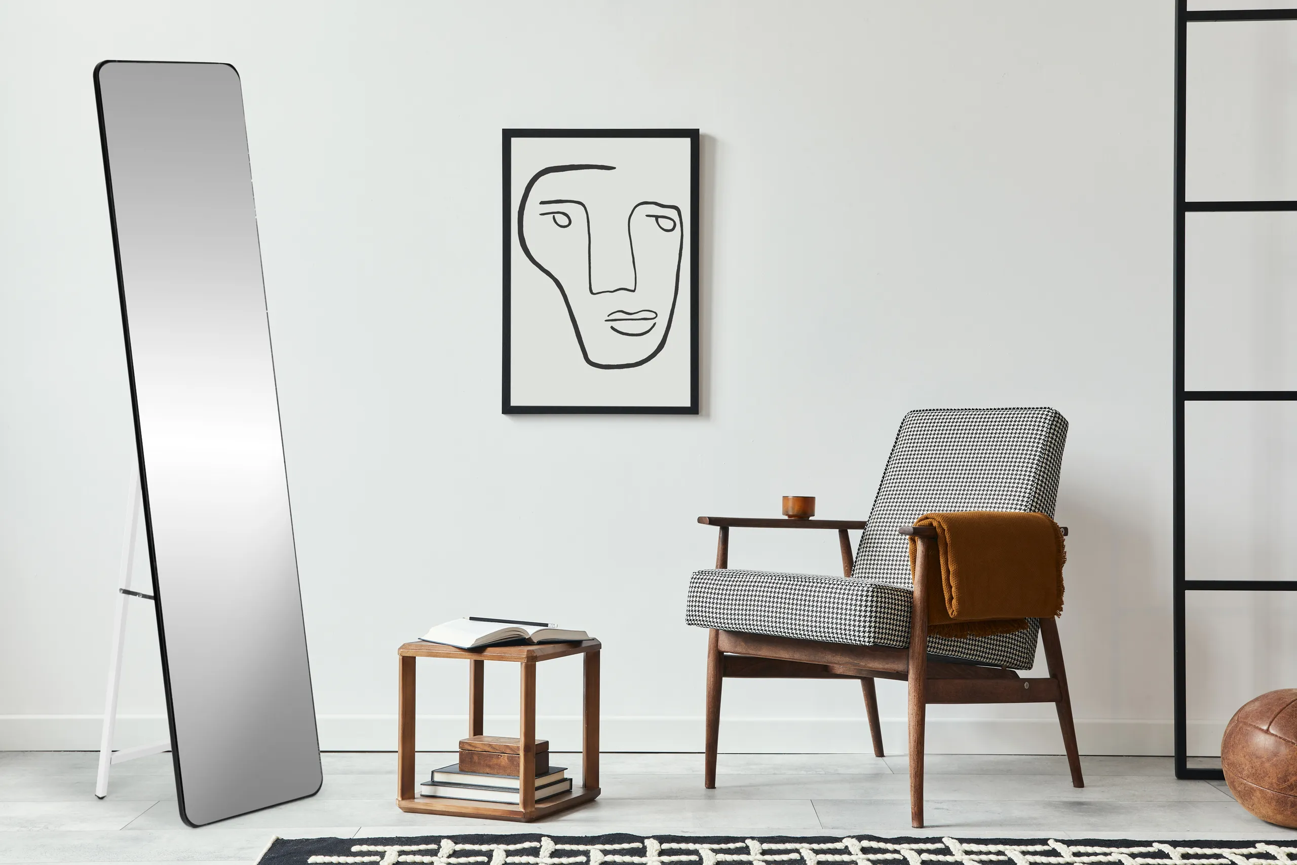 modernhome veliko stojeće ogledalo 148 cm - slika 3