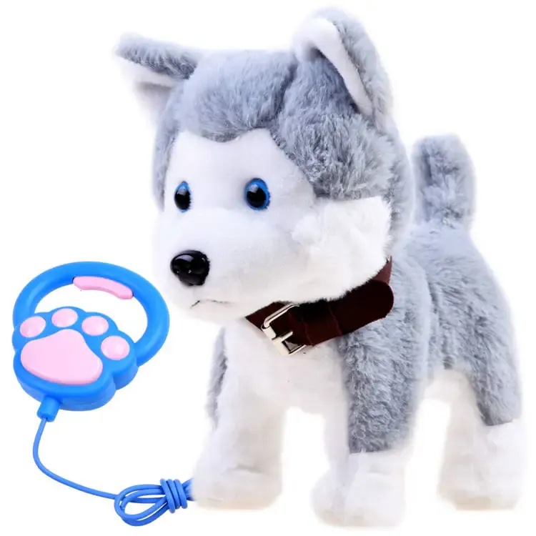 plišani husky koji reagira na dodir - slika 2