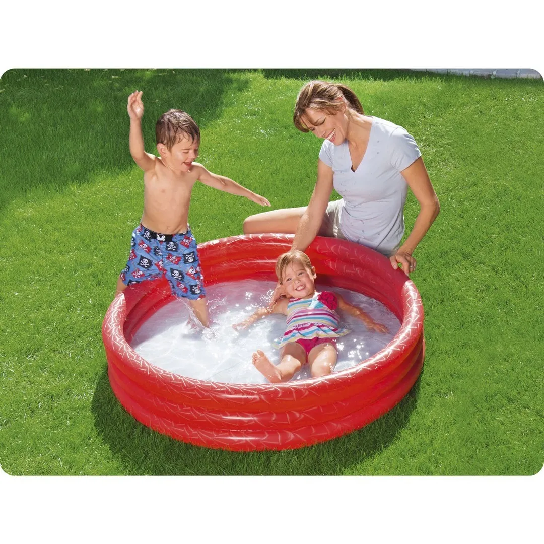 bazen na napuhavanje 122 x 25 cm bestway 51025 - crveni - slika 3