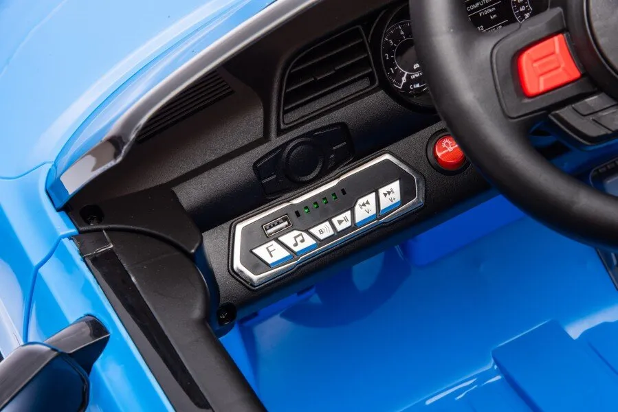 vozilo na akumulator ford mustang gt500 plavi - slika 4