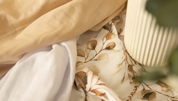 sensillo set muslin pelena 3 komada bež - slika 6