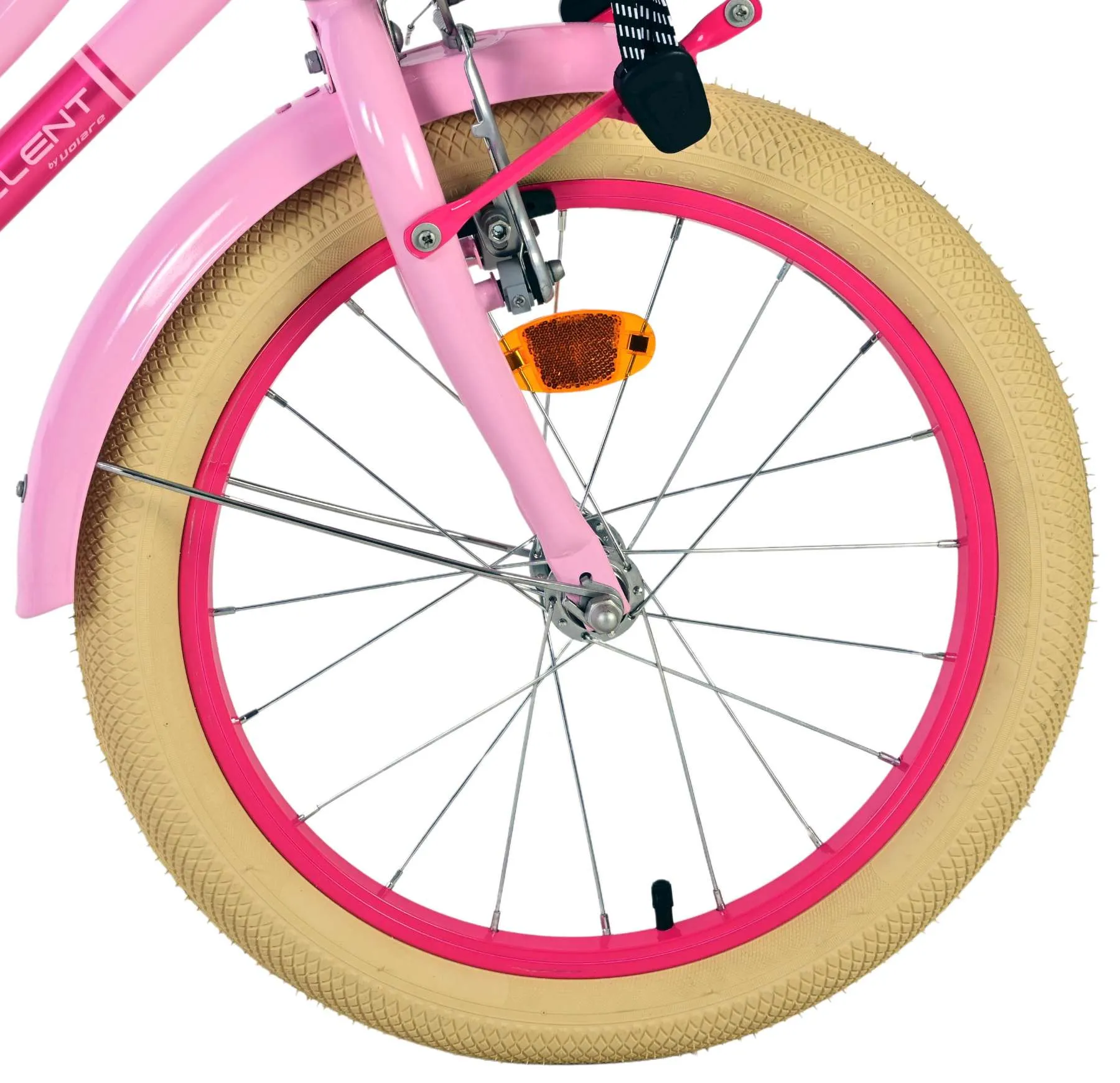 volare dječji bicikl excellent 18″ pink boje - slika 4