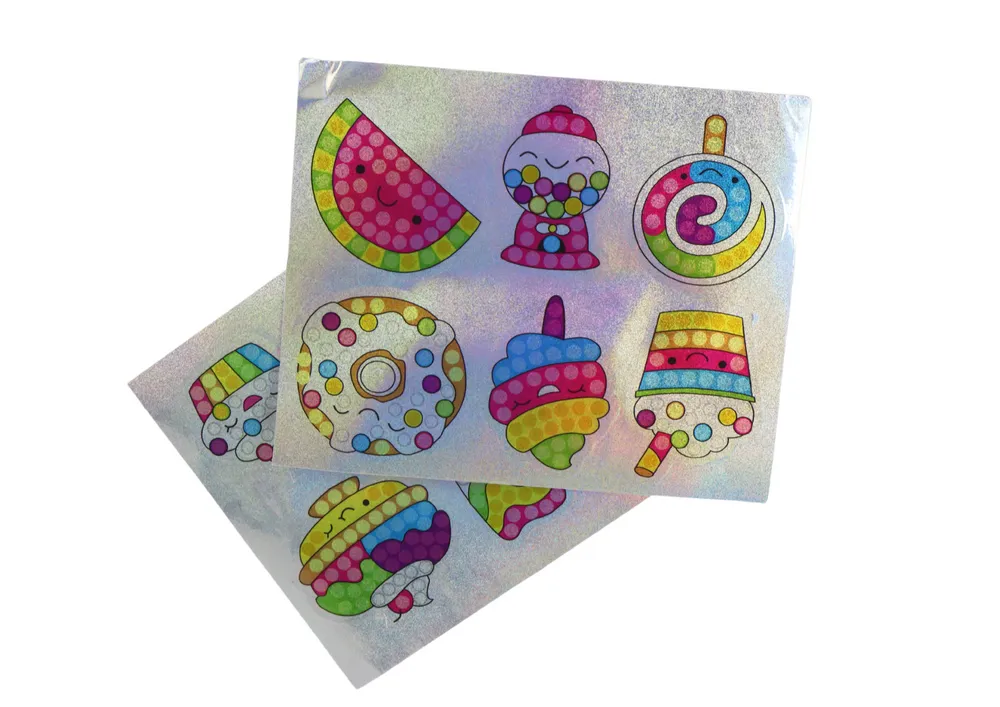 diy set dijamantnih šarenih naljepnica - slika 4