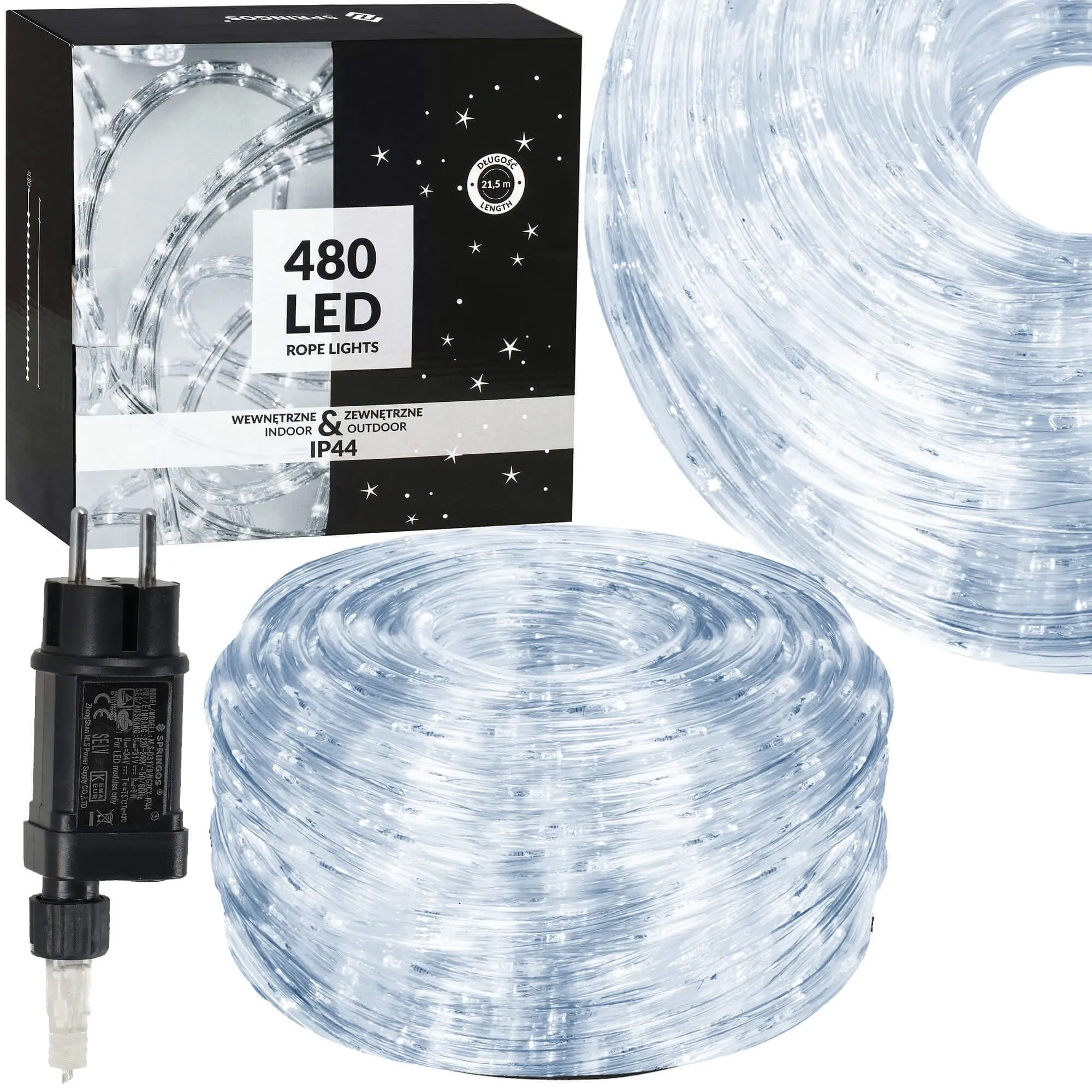 led svjetlosno crijevo 480 led hladno bijela - slika 9