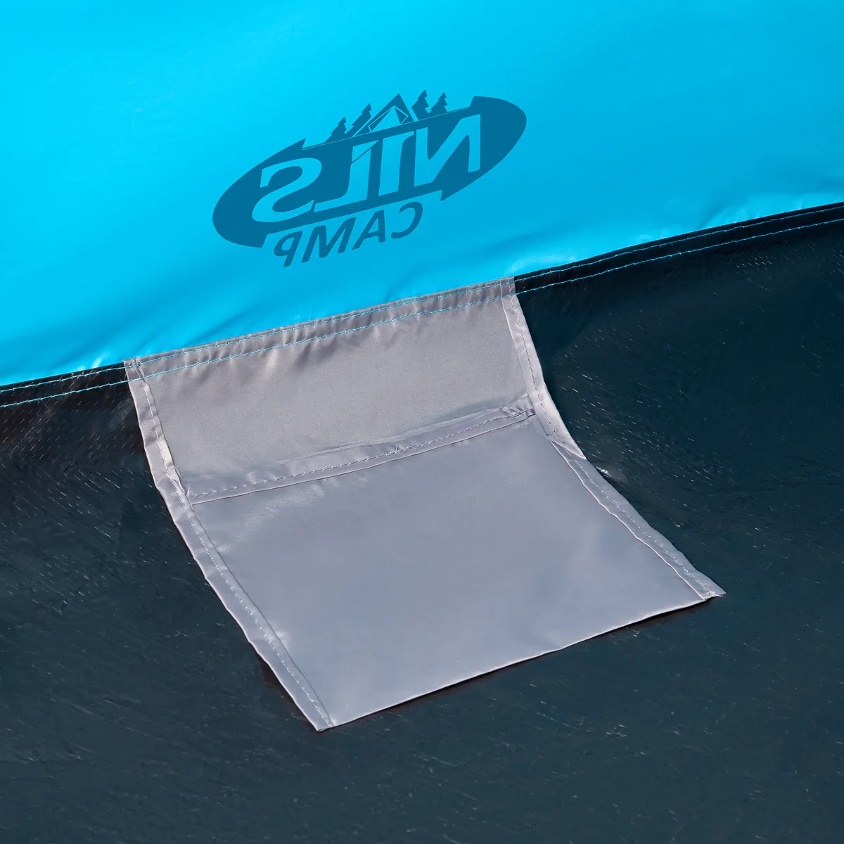 plavi šator za plažu 105x210x110cm nils camp - slika 8