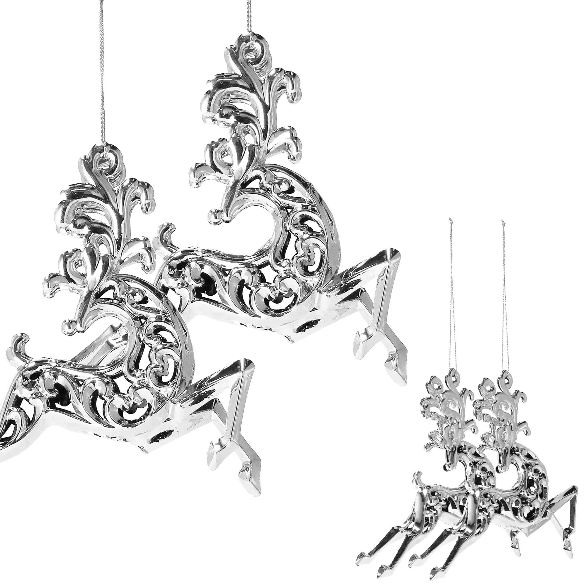 božićni ukrasi za bor – set od 2 komada (13 × 12,5 × 2,5 cm) - slika 8