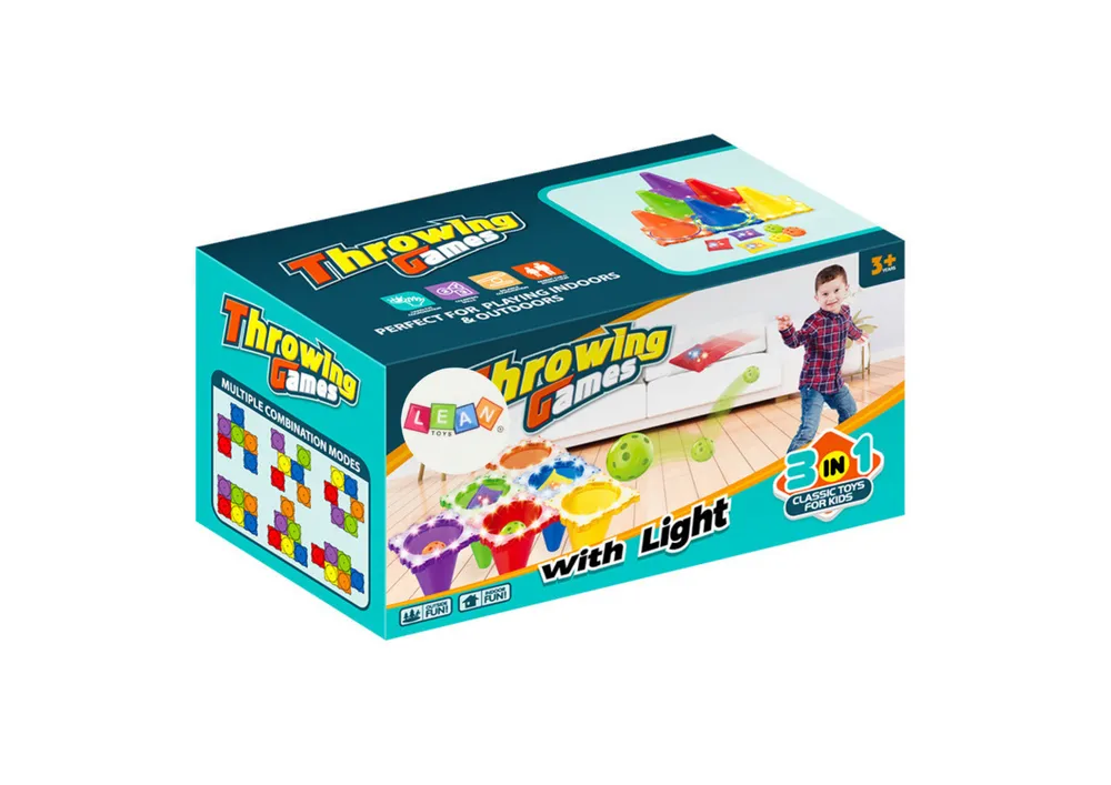 set sportske igre spretnosti baci u metu 3u1 - slika 5